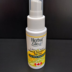 Herbal Glo- Hand Sanitizer Spray