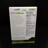 No Sugar Company Keto Bomb/box of 10 - Dark Chocolate Fudge Brownie